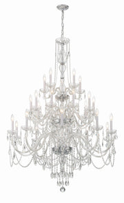 Crystorama 1156-CH-CL-MWP Traditional Crystal 25 Light Chandelier Polished Chrome Alternate Image.jpg