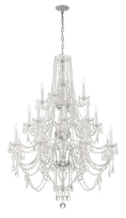 Crystorama 1157-CH-CL-MWP Traditional Crystal 20 Light Chandelier Polished Chrome Alternate Image.jpg