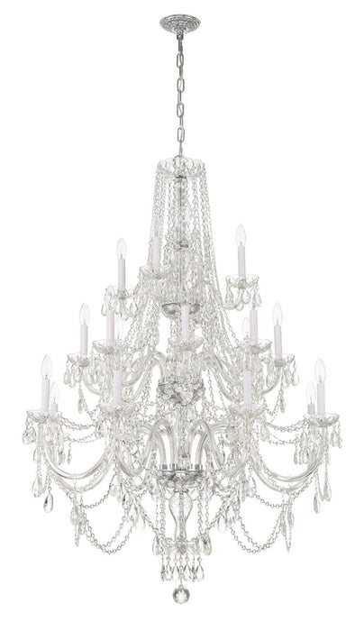 Crystorama 1157-CH-CL-MWP Traditional Crystal 20 Light Chandelier Polished Chrome Alternate Image.jpg