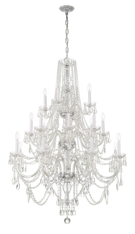 Crystorama 1157-CH-CL-MWP Traditional Crystal 20 Light Chandelier Polished Chrome Alternate Image.jpg