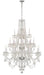 Crystorama 1157-CH-CL-MWP Traditional Crystal 20 Light Chandelier Polished Chrome Alternate Image 2.jpg