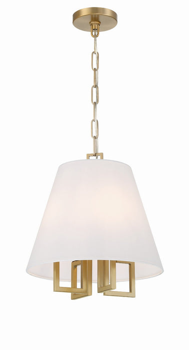 Crystorama 2254-VG Westwood Four Light Mini Chandelier Vibrant Gold Alternate Image.jpg