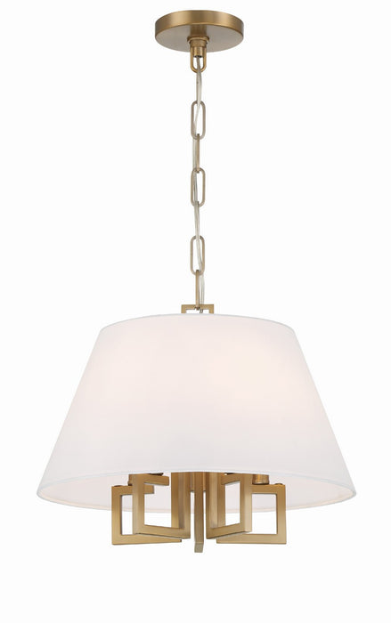 Crystorama 2255-VG Westwood Five Light Mini Chandelier Vibrant Gold Alternate Image 4.jpg