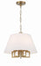 Crystorama 2255-VG Westwood Five Light Mini Chandelier Vibrant Gold Alternate Image 4.jpg