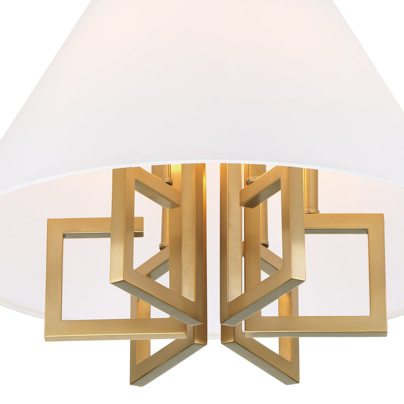 Crystorama 2256-VG Westwood Six Light Chandelier Vibrant Gold Alternate Image 4.jpg