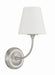 Crystorama 2441-OP-BN Sylvan One Light Wall Sconce Brushed Nickel Alternate Image.jpg