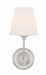 Crystorama 2441-OP-BN Sylvan One Light Wall Sconce Brushed Nickel Alternate Image 2.jpg