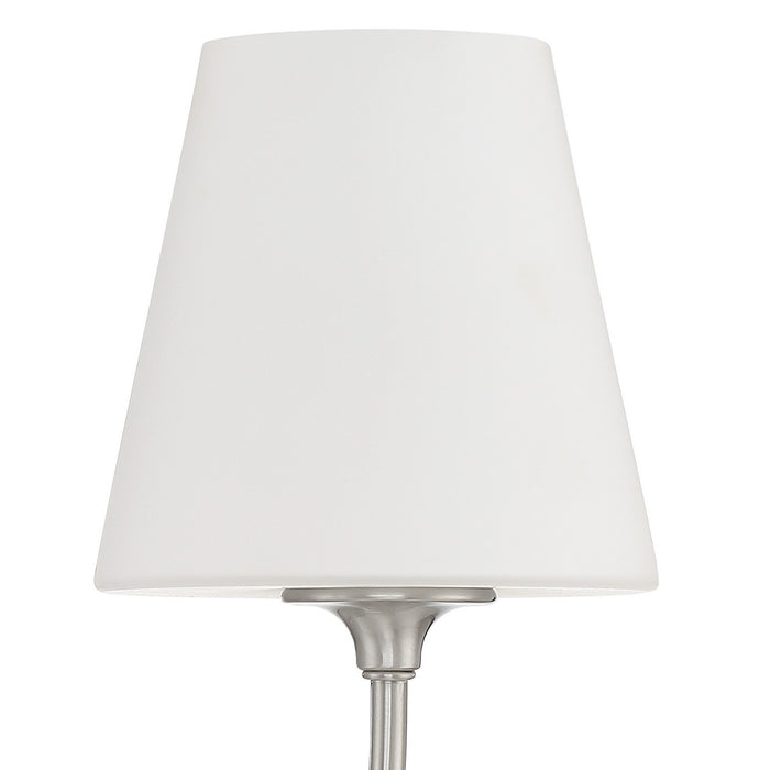 Crystorama 2441-OP-BN Sylvan One Light Wall Sconce Brushed Nickel Alternate Image 4.jpg