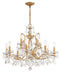 Crystorama 4456-GA-CL-MWP Filmore 12 Light Chandelier Antique Gold Main Image.jpg
