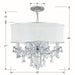Crystorama 4489-CH-SMW-CL-S Brentwood 12 Light Chandelier Polished Chrome Alternate Image.jpg