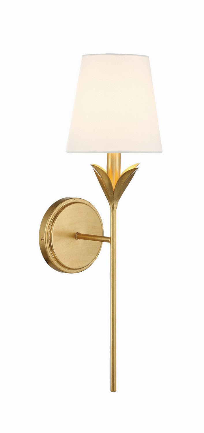 Crystorama 531-GA Broche One Light Wall Sconce Antique Gold Alternate Image.jpg