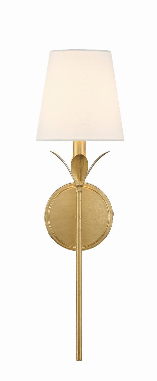 Crystorama 531-GA Broche One Light Wall Sconce Antique Gold Main Image.jpg