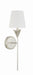Crystorama 531-SA Broche One Light Wall Sconce Antique Silver Alternate Image 2.jpg