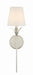 Crystorama 531-SA Broche One Light Wall Sconce Antique Silver Main Image.jpg
