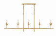 Crystorama 537-GA Broche Five Light Chandelier Antique Gold Alternate Image 4.jpg