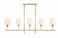 Crystorama 537-GA Broche Five Light Chandelier Antique Gold Main Image.jpg