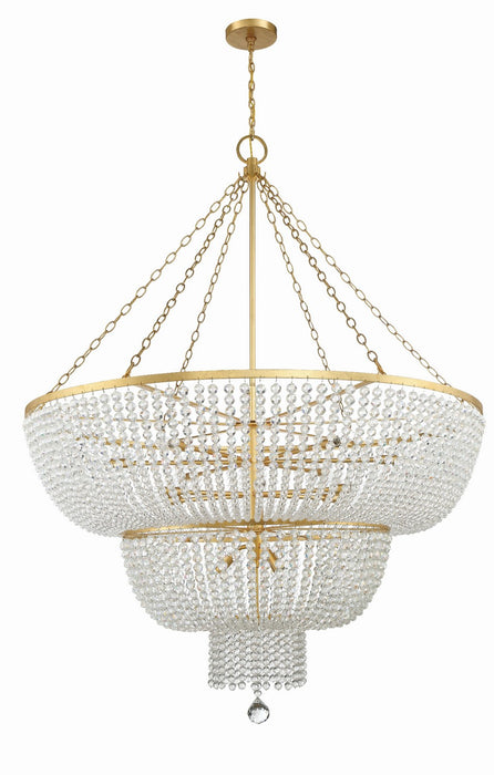 Crystorama 614-GA Rylee 15 Light Chandelier Antique Gold Alternate Image.jpg