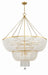 Crystorama 614-GA Rylee 15 Light Chandelier Antique Gold Alternate Image 2.jpg