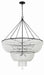Crystorama 614-MK Rylee 15 Light Chandelier Matte Black Alternate Image 2.jpg