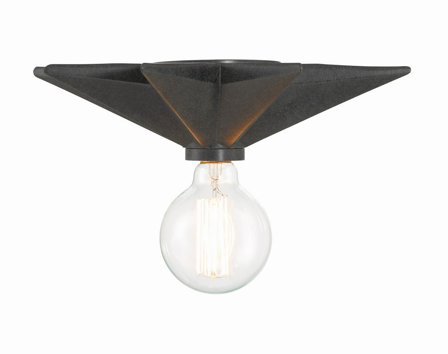 Crystorama 9230-BK Astro One Light Wall Sconce Black Alternate Image 2.jpg