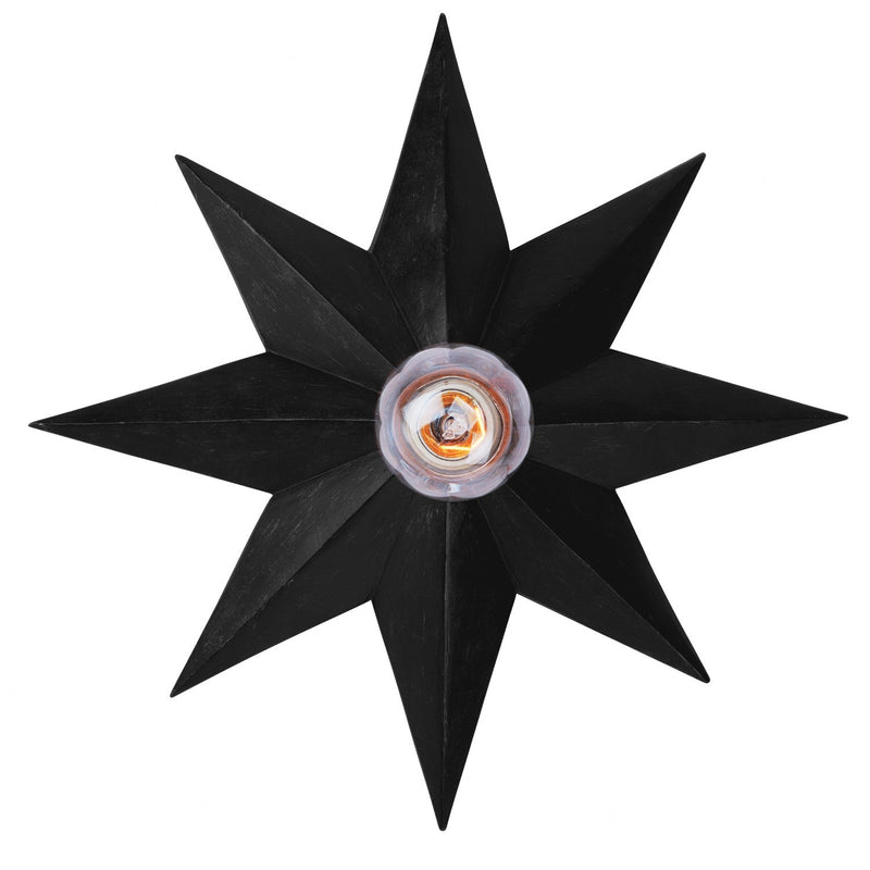 Crystorama 9230-BK Astro One Light Wall Sconce Black Main Image.jpg