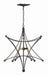 Crystorama 9236-BK Astro Four Light Chandelier Black Alternate Image.jpg