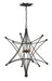 Crystorama 9236-BK Astro Four Light Chandelier Black Main Image.jpg