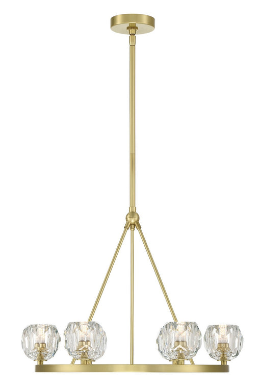 Crystorama ARA-10264-SB Aragon LED Chandelier Soft Brass Main Image.jpg