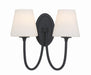 Crystorama JUN-10322-BF Juno Two Light Wall Sconce Black Forged Main Image.jpg