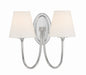 Crystorama JUN-10322-PN Juno Two Light Wall Sconce Polished Nickel Main Image.jpg