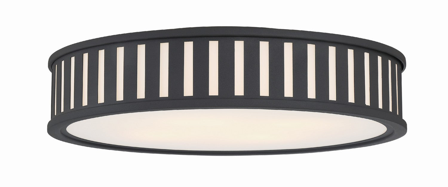 Crystorama KEN-8305-BF Kendal Four Light Flush Mount Black Forged Main Image.jpg