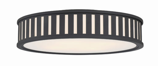 Crystorama KEN-8305-BF Kendal Four Light Flush Mount Black Forged Main Image.jpg