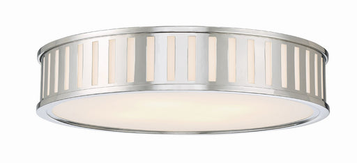 Crystorama KEN-8305-PN Kendal Four Light Flush Mount Polished Nickel Main Image.jpg