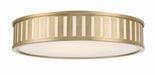 Crystorama KEN-8305-VG Kendal Four Light Flush Mount Vibrant Gold Main Image.jpg