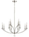 Crystorama MIL-8012-PN Mila 12 Light Chandelier Polished Nickel Main Image.jpg