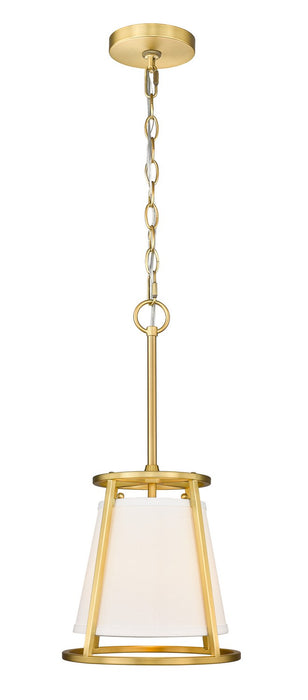 Z-Lite 1935MP-RB Lenyx Pendant One Light Mini Pendant, Rubbed Brass Main Image.jpg