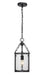 Z-Lite 346P8-MB Barrington One Light Pendant, Matte Black Main Image.jpg