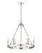 Z-Lite 482R-6PN Barclay Six Light Chandelier, Polished Nickel Main Image.jpg