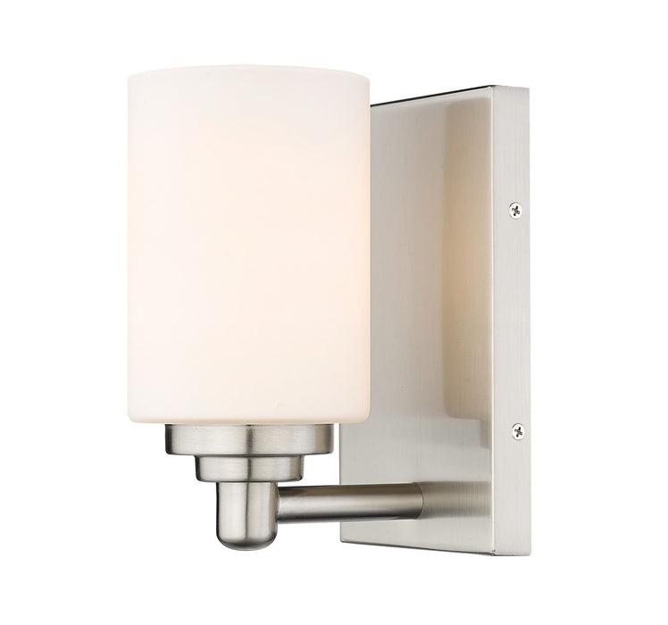 Z-Lite 485-1S-BN Soledad One Light Wall Sconce, Brushed Nickel Main Image.jpg