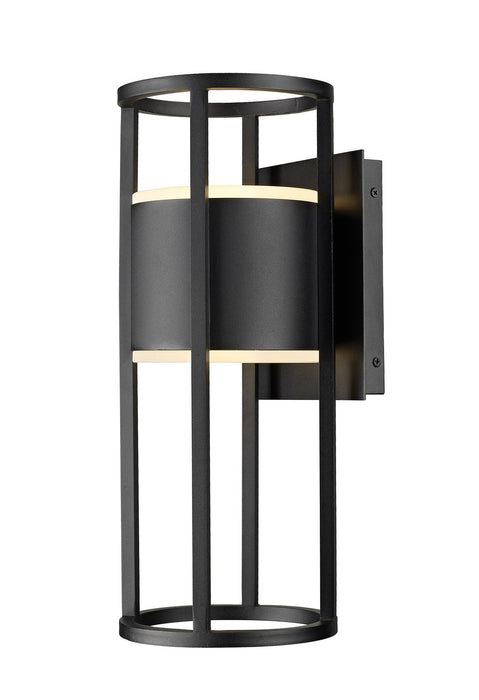 Z-Lite 517M-BK-LED Luca LED Outdoor Wall Sconce, Black Main Image.jpg