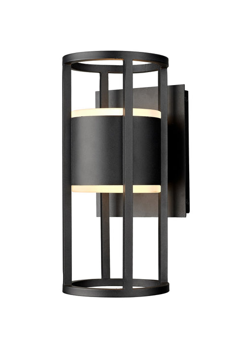 Z-Lite 517S-BK-LED Luca LED Outdoor Wall Sconce, Black Main Image.jpg