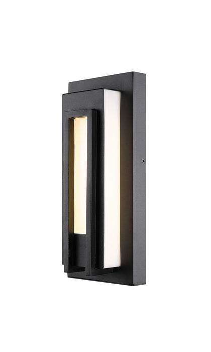 Z-Lite 520S-BK-LED Keaton LED Outdoor Wall Sconce, Black Main Image.jpg