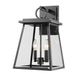 Z-Lite 521M-BK Broughton Two Light Outdoor Wall Sconce, Black Main Image.jpg