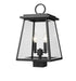 Z-Lite 521PHMS-BK Broughton Two Light Outdoor Post Mount, Black Main Image.jpg