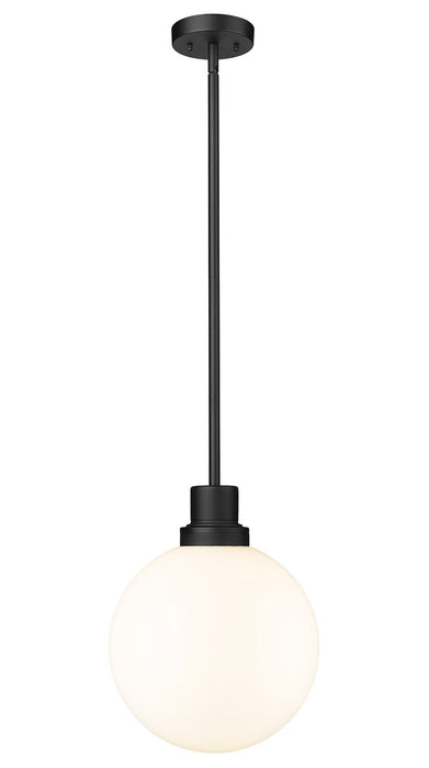 Z-Lite 597P12-BK Laurent One Light Outdoor Pendant, Black Main Image.jpg