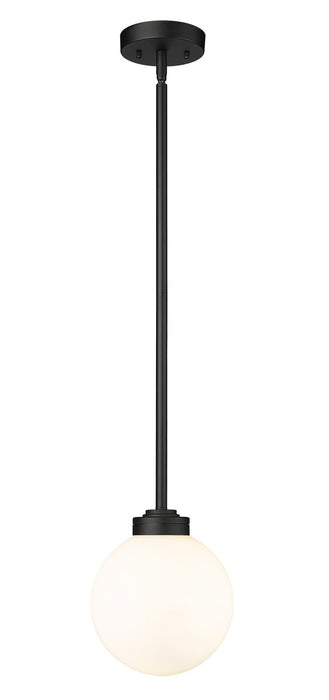 Z-Lite 597P8-BK Laurent One Light Outdoor Pendant, Black Main Image.jpg