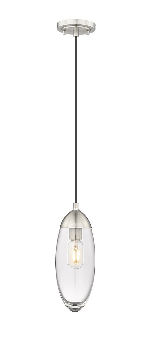 Z-Lite 651P-BN Arden One Light Pendant, Brushed Nickel Main Image.jpg