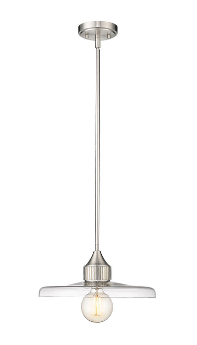 Z-Lite 821P14-BN Paloma One Light Pendant, Brushed Nickel Main Image.jpg