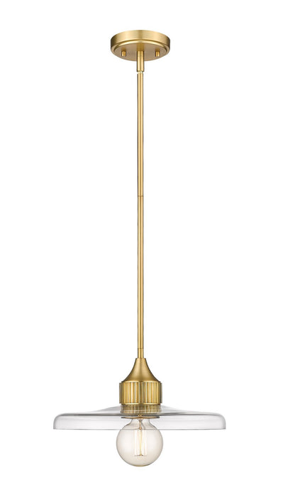 Z-Lite 821P14-OBR Paloma One Light Pendant, Olde Brass Main Image.jpg