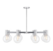 Savoy House 1-3074-8-11 Eight Light Chandelier, Chrome
